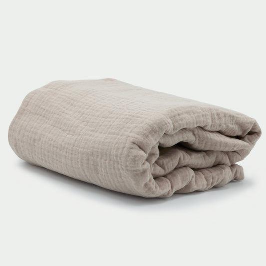 Muslin Swaddle Blanket | Oat