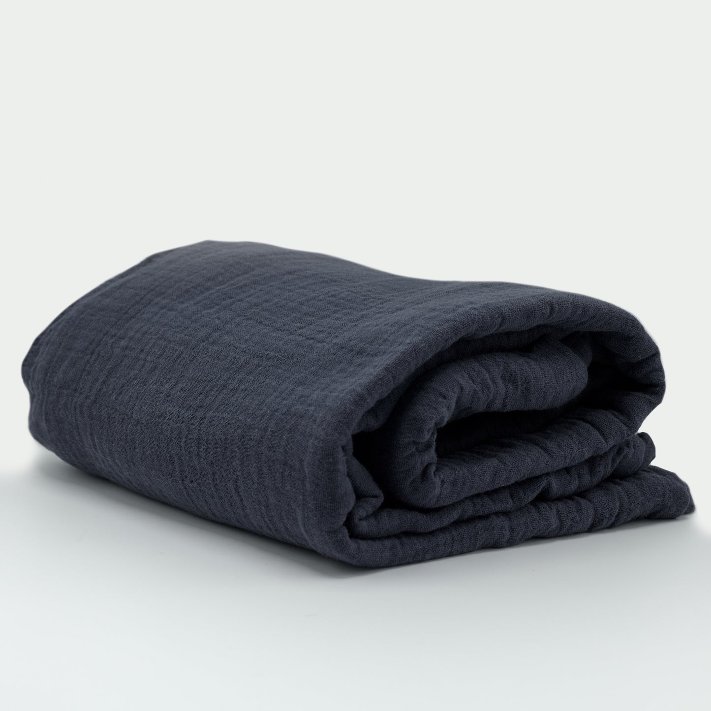 Muslin Swaddle Blanket | Navy