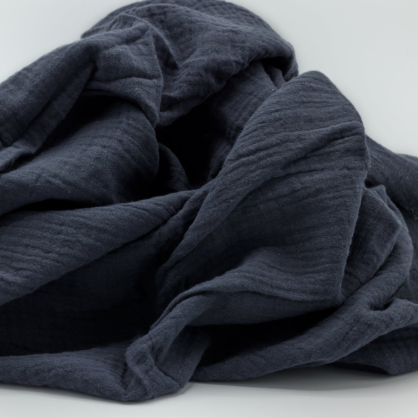 Muslin Swaddle Blanket | Navy