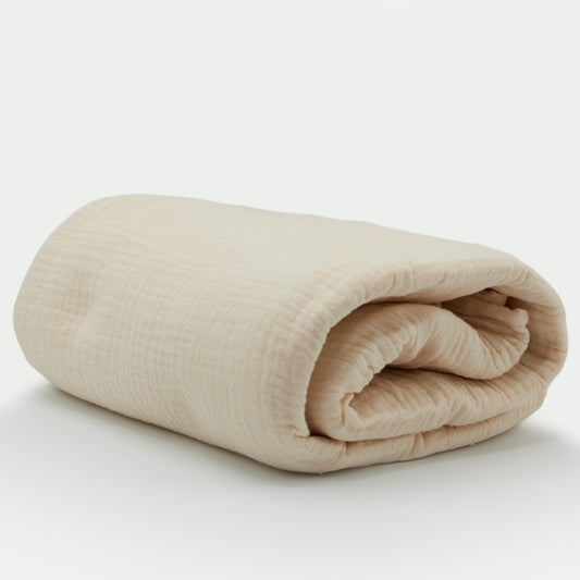 Muslin Swaddle Blanket | Honey