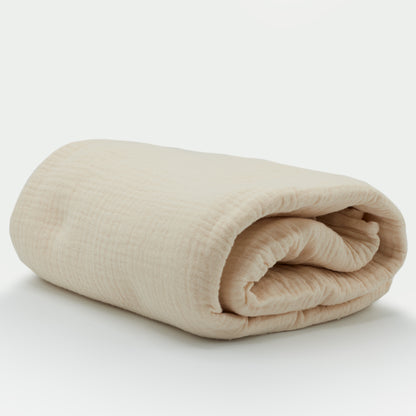 Muslin Swaddle Blanket | Honey