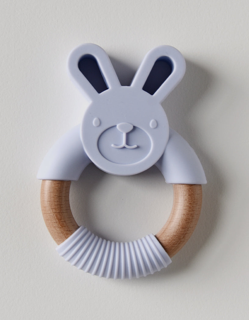 Bunny Teether Periwinkle
