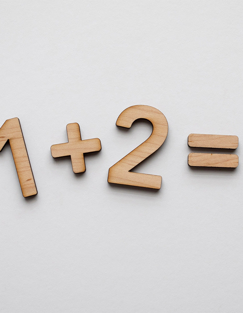 Wood Number & Equation Set