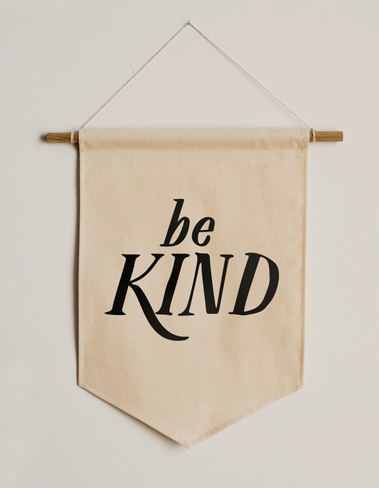 Be Kind Hanging Banner