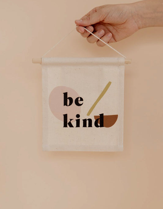 Be Kind Hanging Banner