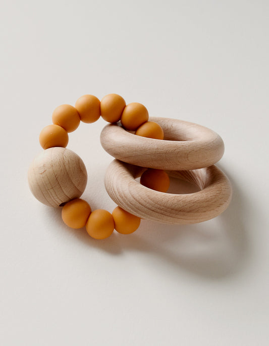 Teether Ring Apricot