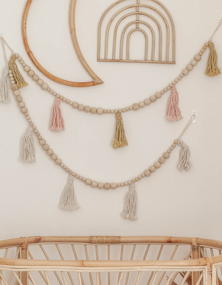 Natural Beaded Garland