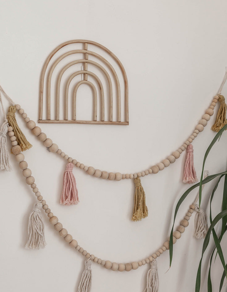 Natural Beaded Garland