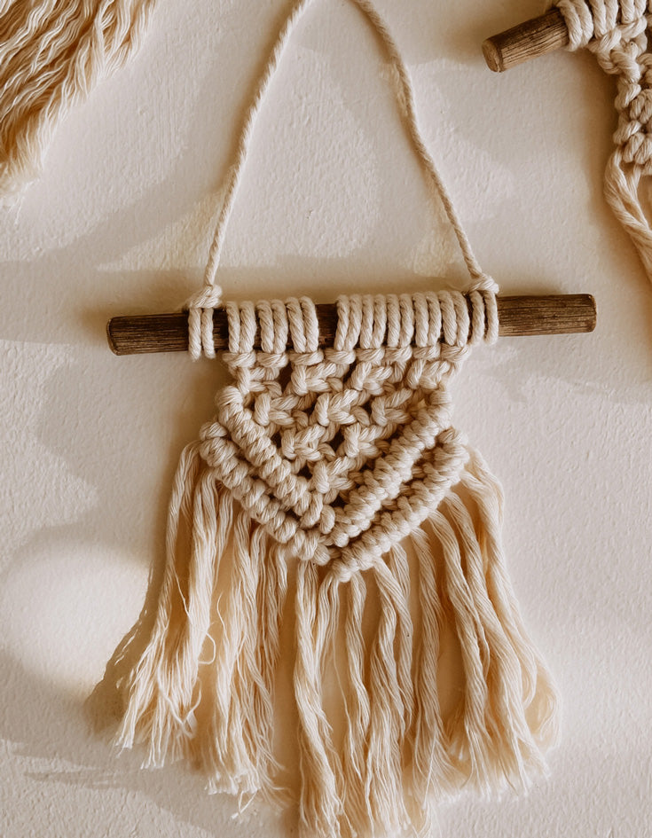 Ivy Small Macrame Wall Hang