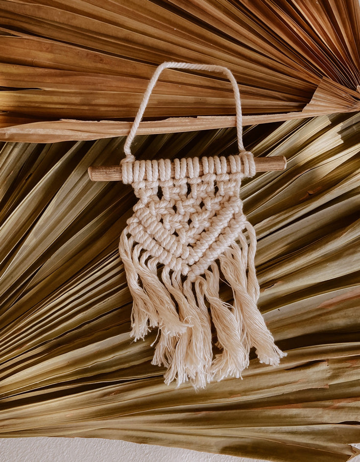 Ivy Small Macrame Wall Hang